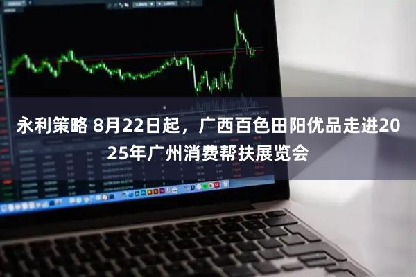 永利策略 8月22日起，广西百色田阳优品走进2025年广州消费帮扶展览会