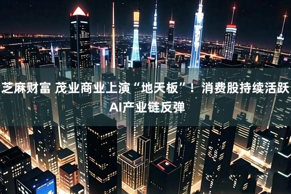 芝麻财富 茂业商业上演“地天板”！消费股持续活跃 AI产业链反弹