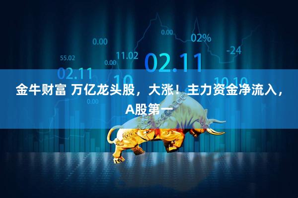 金牛财富 万亿龙头股，大涨！主力资金净流入，A股第一
