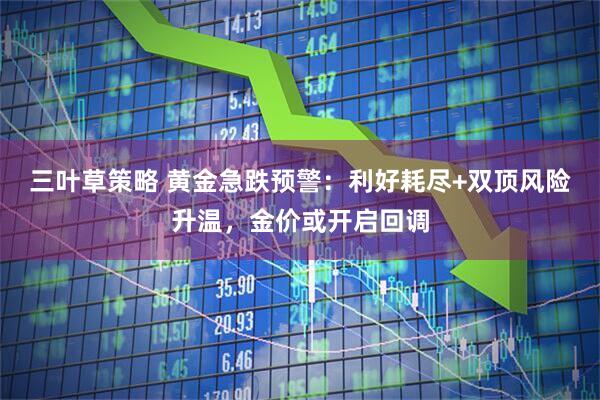 三叶草策略 黄金急跌预警：利好耗尽+双顶风险升温，金价或开启回调